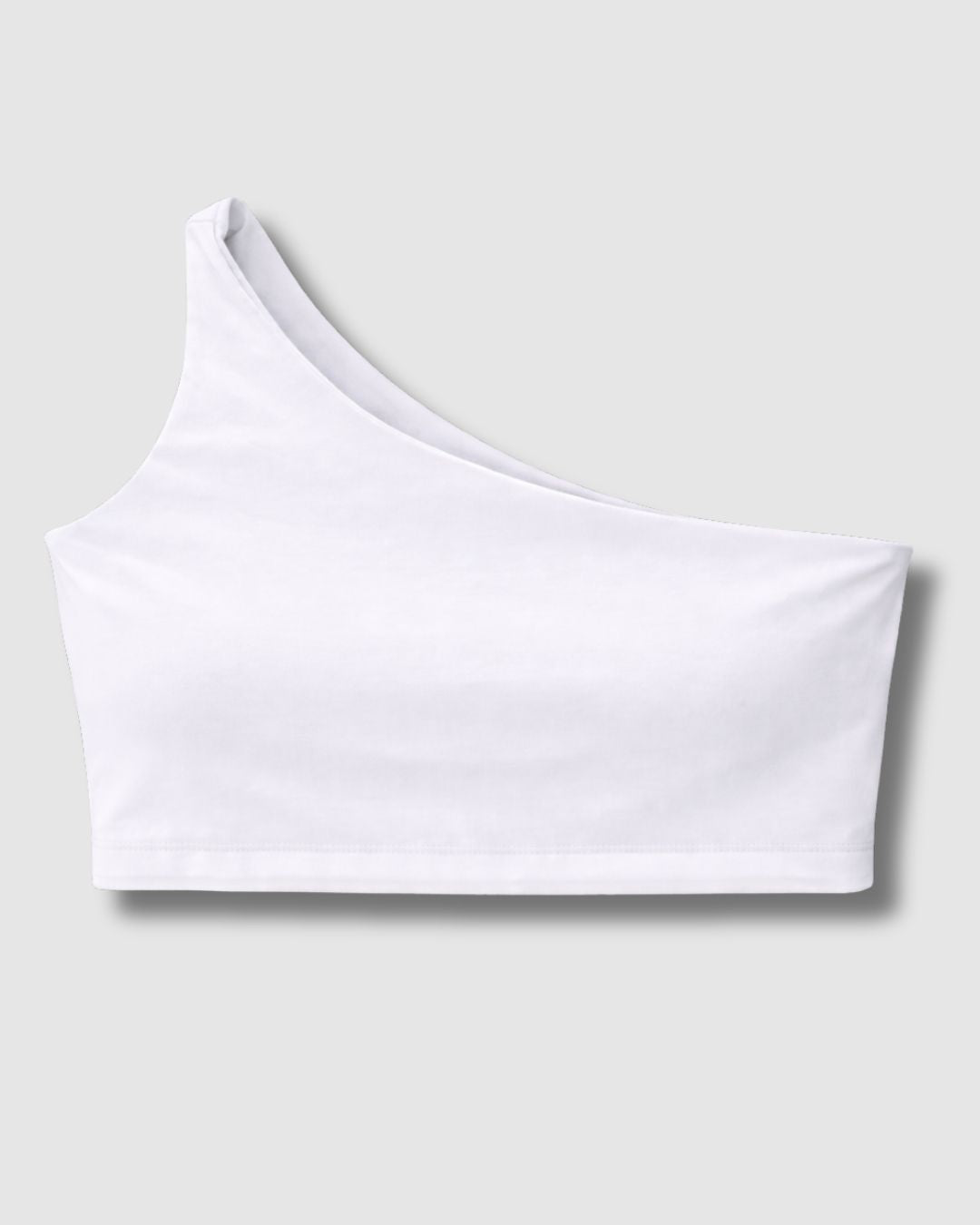 Top Branco Um Ombro Só Branco